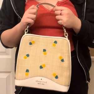 Kate spade pineapple bucket bag